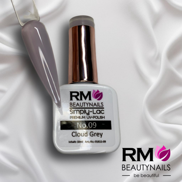 UV Polish Grau Gel UV RM Beautynails